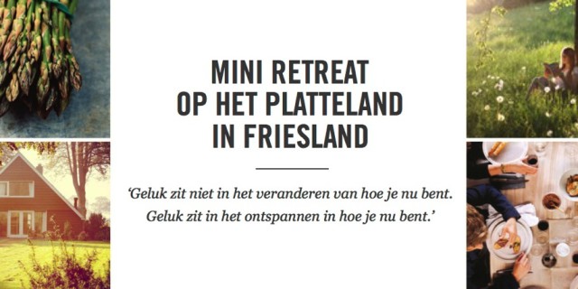 Mini Weekend Retreat In Friesland