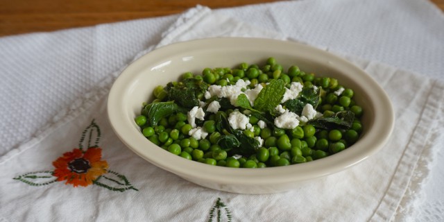 Green Peas with Mint