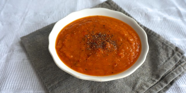 Spicy Sweet Potato Curry Soup